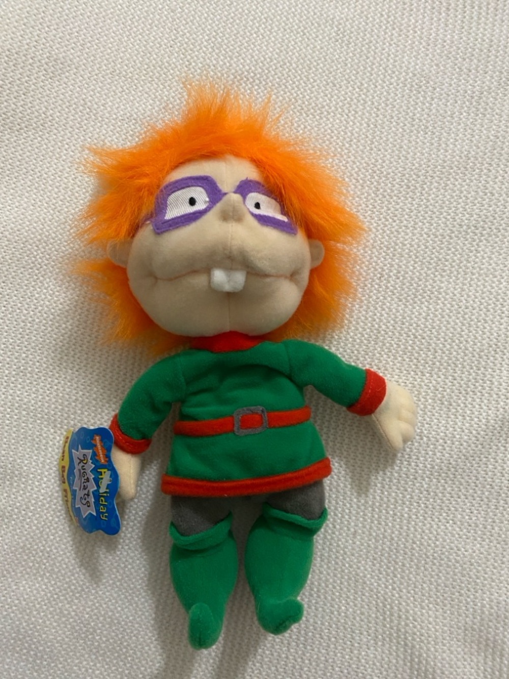 Vintage Nickelodeon Rugrats Chuckie bean bag friends